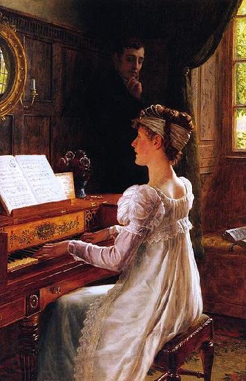 Edmund Blair Leighton Painting